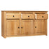 Rustika Rowe -  Sideboard 135x40x80 cm Solid Pinewood Panama Range